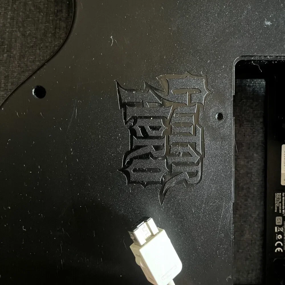 Nintendo wii guitar